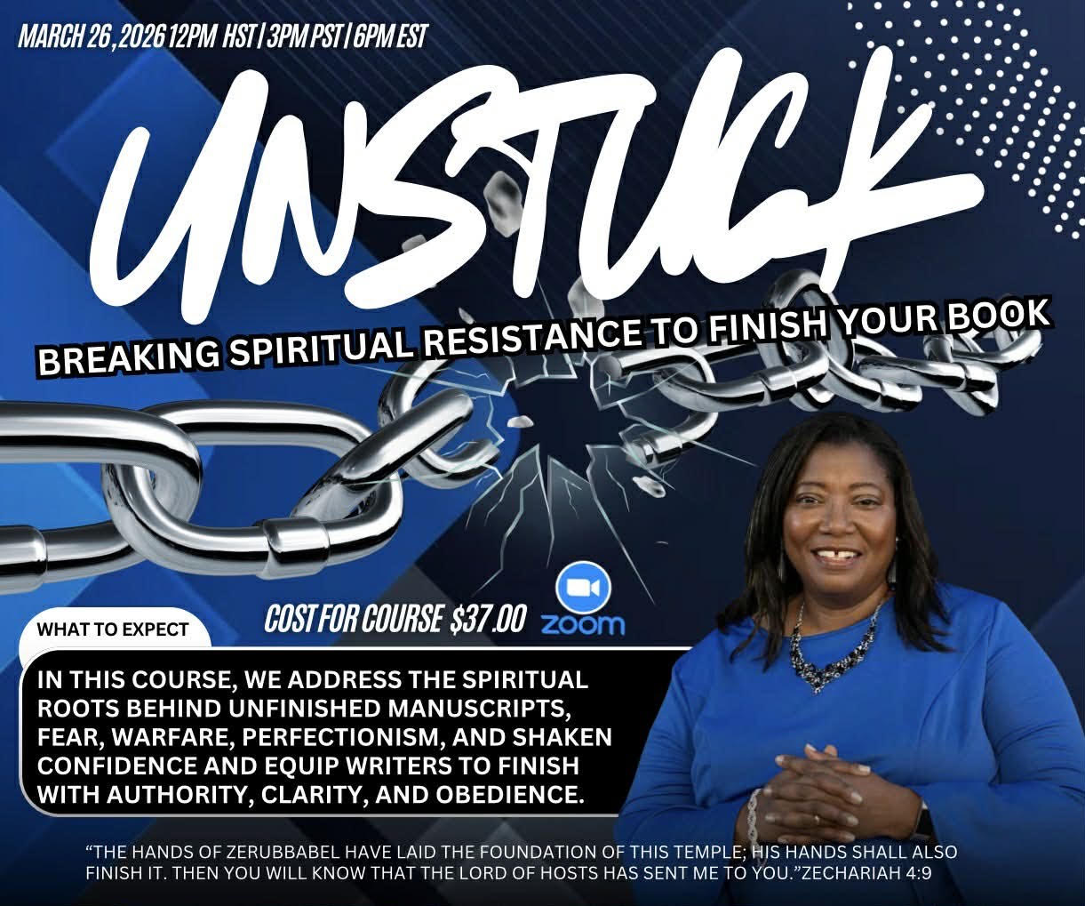 Unstuck: Breaking the Spiritual Resistance to Finish Your Book